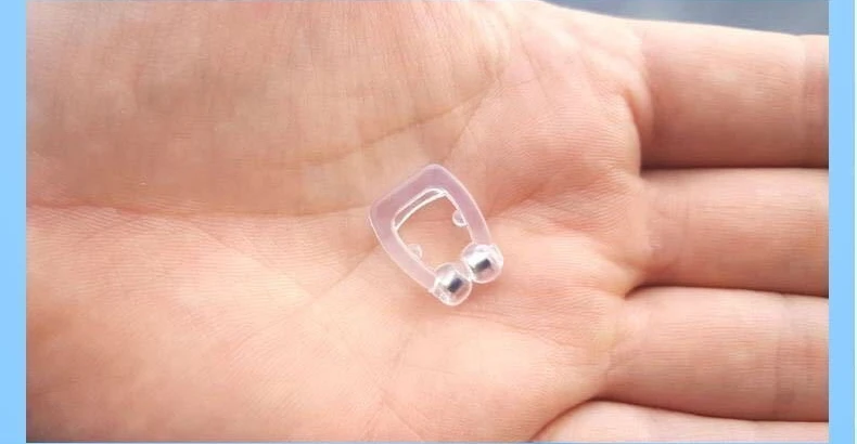 Anti Snoring Device Silicone Nose Clip Magnetic Sleep Tray Aid Improve Sleeping Easy Breathe Apnea Guard Night Devices