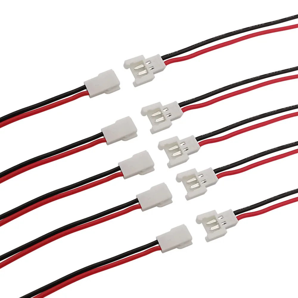 Micro MX 2.0mm Male Female Wire Cable Connector 2 Pin Aerial Docking JST PH 2.0mm Plug Socket Battery Charging Cables 15CM 26AWG