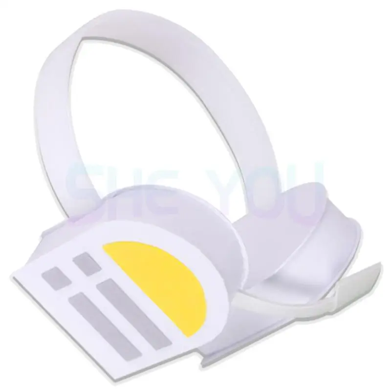 Rin Len Headset Headphone Cosplay Prop Costume Accessory Headwear Headband Hairbands with Hairpins