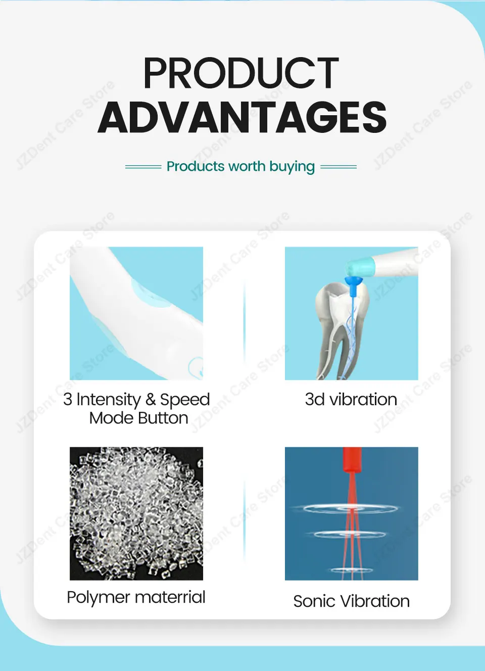 Twoendo Dental Instrument Endo Cleaning Odontologia Sonic Irrigator Dentistry Sonic Activator With 30/90pcs Tips For Root Canal