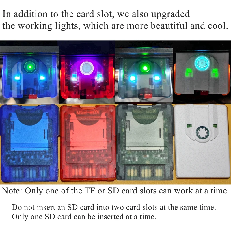 MX4 Dual Slot Edition MG2BOX TF SD Card Adapter For ALL PS2 Consoles+256G/128G/64G TF/SD+PS2 FMCB Card Optional Combination