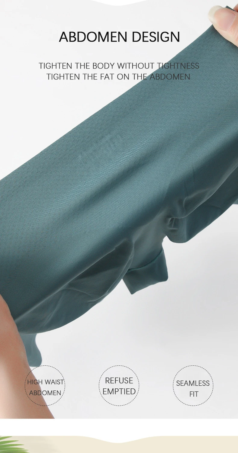 Flarixa Women's Seamless Shorts Safety Pants High Waist Large Size Ice Silk Boxer Panties Anti Friction Skirt Shorts