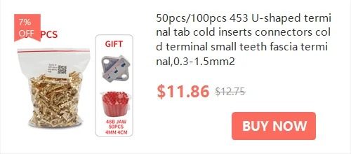 100Pcs 2.8mm 4.8mm 6.3mm Plug Spring Female Male Spade Cold Crimp Terminals Car Speaker Electrical Wire Connectors Set
