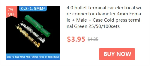 100Pcs 2.8mm 4.8mm 6.3mm Plug Spring Female Male Spade Cold Crimp Terminals Car Speaker Electrical Wire Connectors Set