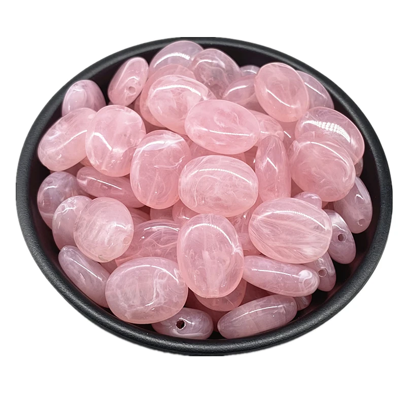 15x19mm Acrylic Oval Shape Beads for Jewelry Makeing Bracelet Necklace Earrings DIY Accessory