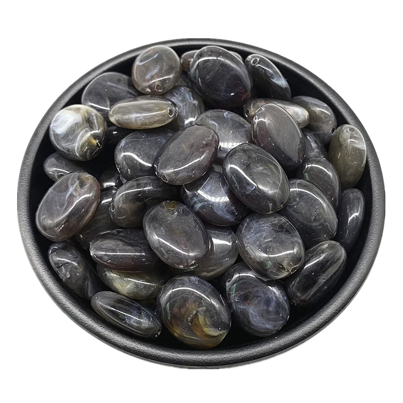 15x19mm Acrylic Oval Shape Beads for Jewelry Makeing Bracelet Necklace Earrings DIY Accessory