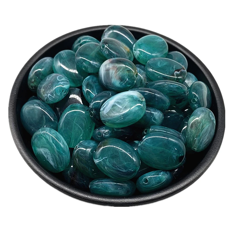 15x19mm Acrylic Oval Shape Beads for Jewelry Makeing Bracelet Necklace Earrings DIY Accessory
