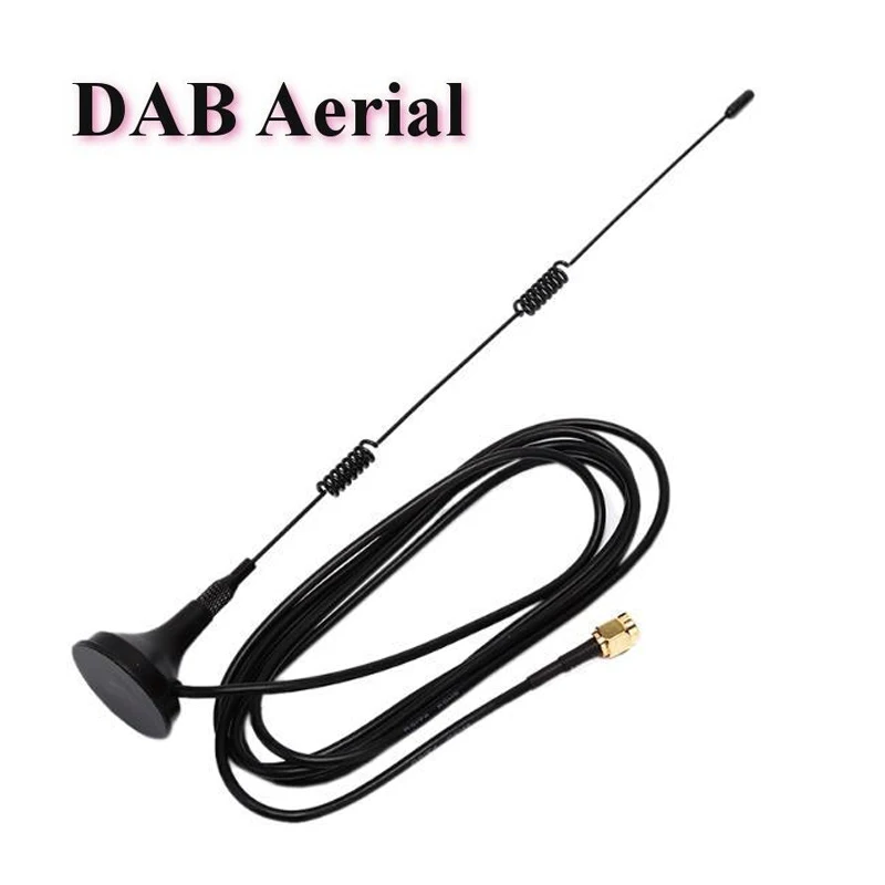 Magnetic Base High Gain Car Radio Antenna DAB Aerial 24.5cm For the Pure Highway