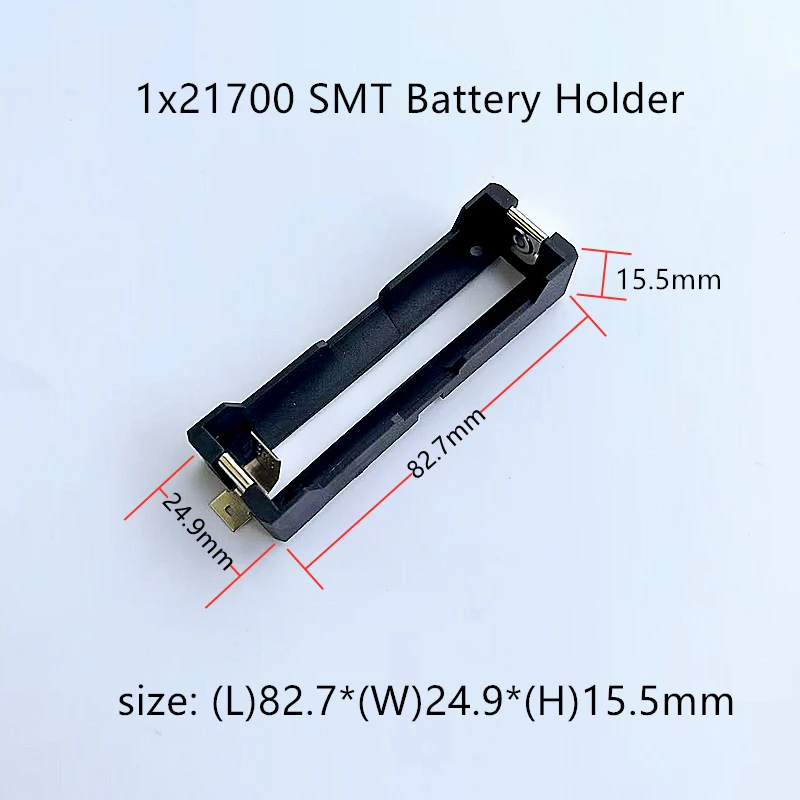 1PCS 21700 Battery Holder SMD Battery Box 3S 21700 Storage Box 3*21700 DC Battery Case SMT SMD