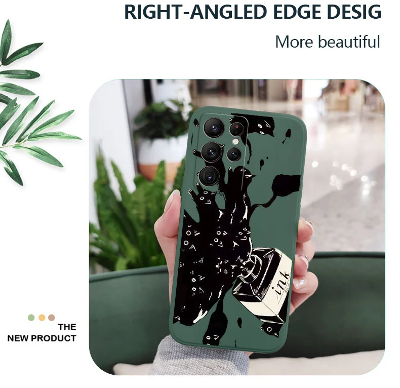 Naughty Cat Phone Case For Samsung Galaxy S25FE  S24 S23 S22 S21 S20 Ultra Plus FE S10 Note 20 ultra 10 9 Plus Cover