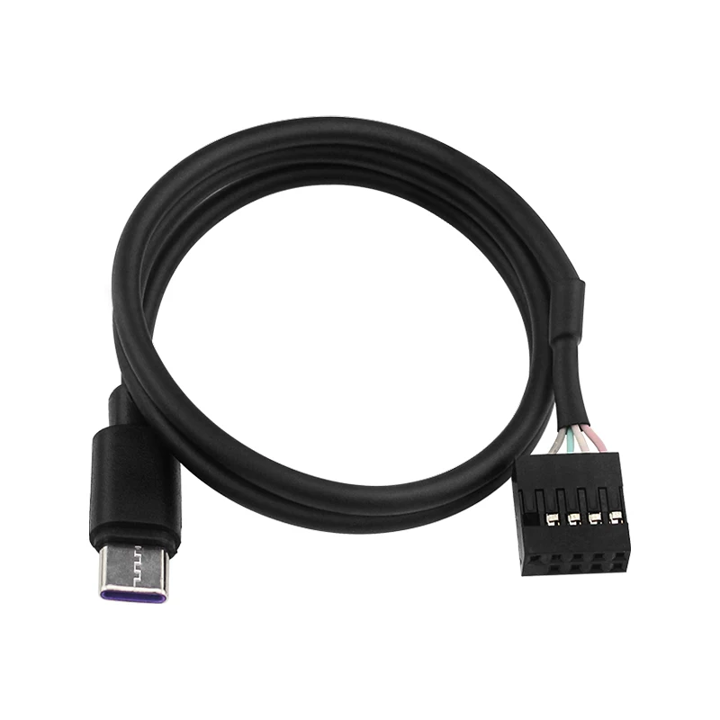 50CM USB Type C to 5Pin Cable for Computer Motherboard for USB-C Secondary Screen PC LCD