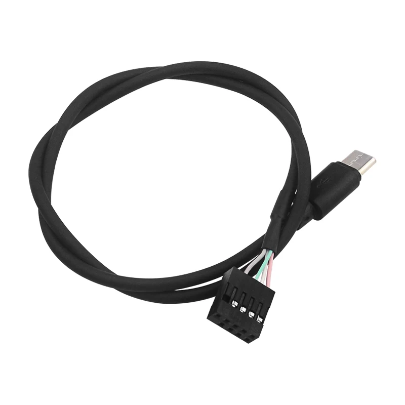 50CM USB Type C to 5Pin Cable for Computer Motherboard for USB-C Secondary Screen PC LCD
