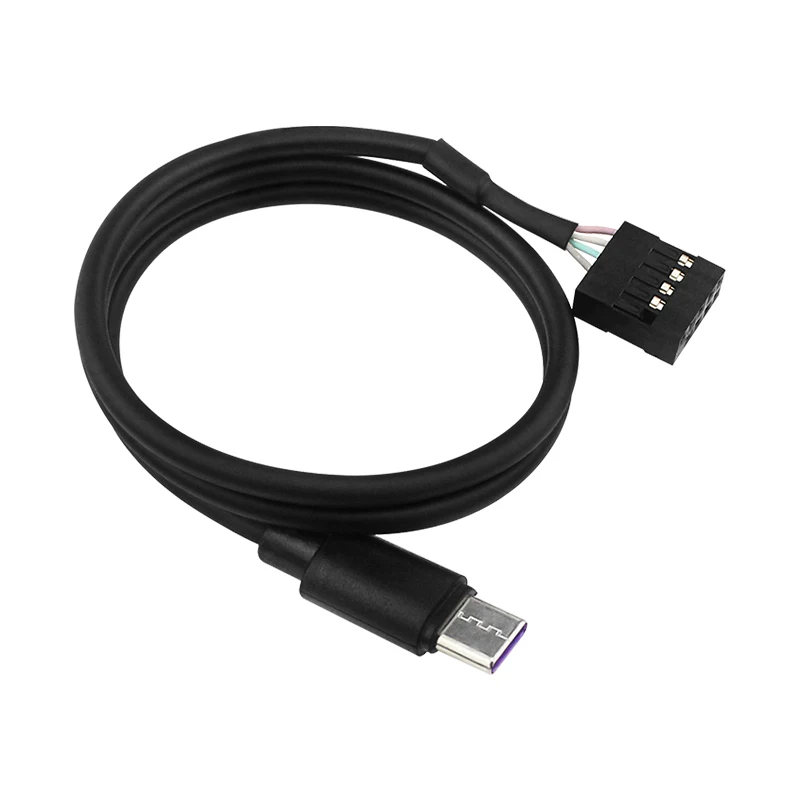 50CM USB Type C to 5Pin Cable for Computer Motherboard for USB-C Secondary Screen PC LCD