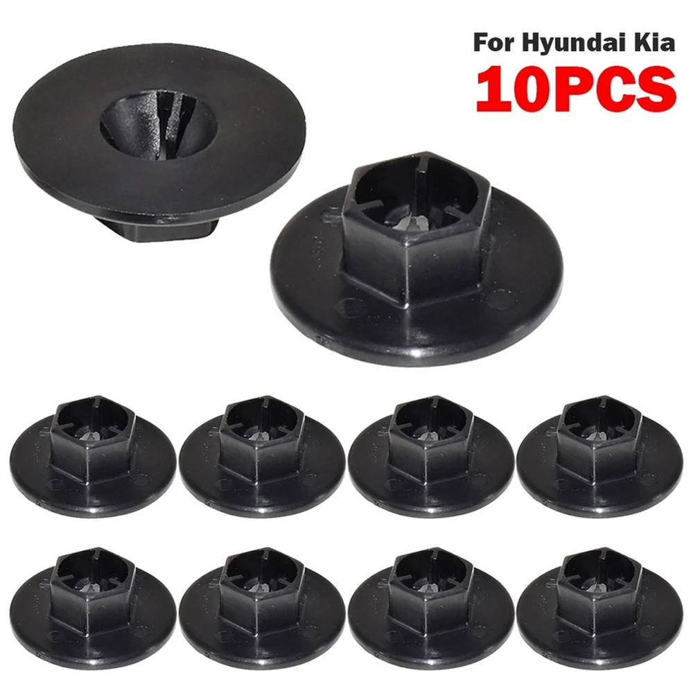 10Pcs Wheel Arch Liner Splashguard Clip Fender Liner MudGuard Nut For Kia Borrego Cadenza Forte K5 Optima Sorento Soul Sportage