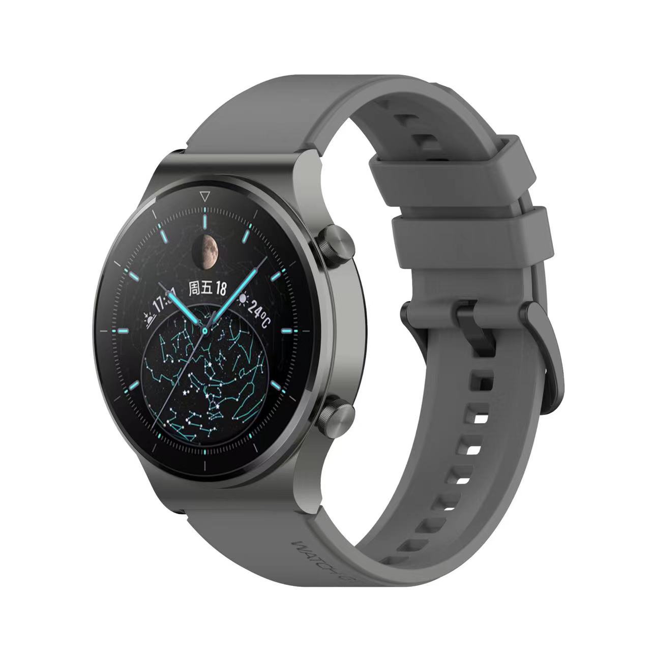 22mm 20mm Silicone Strap For Huawei Watch 4/GT5/4/3 Pro Samsung Watch 7/6/5/4 Gear S3 Bracelet Wristband Amazfit GTR/GTS 4 Belt