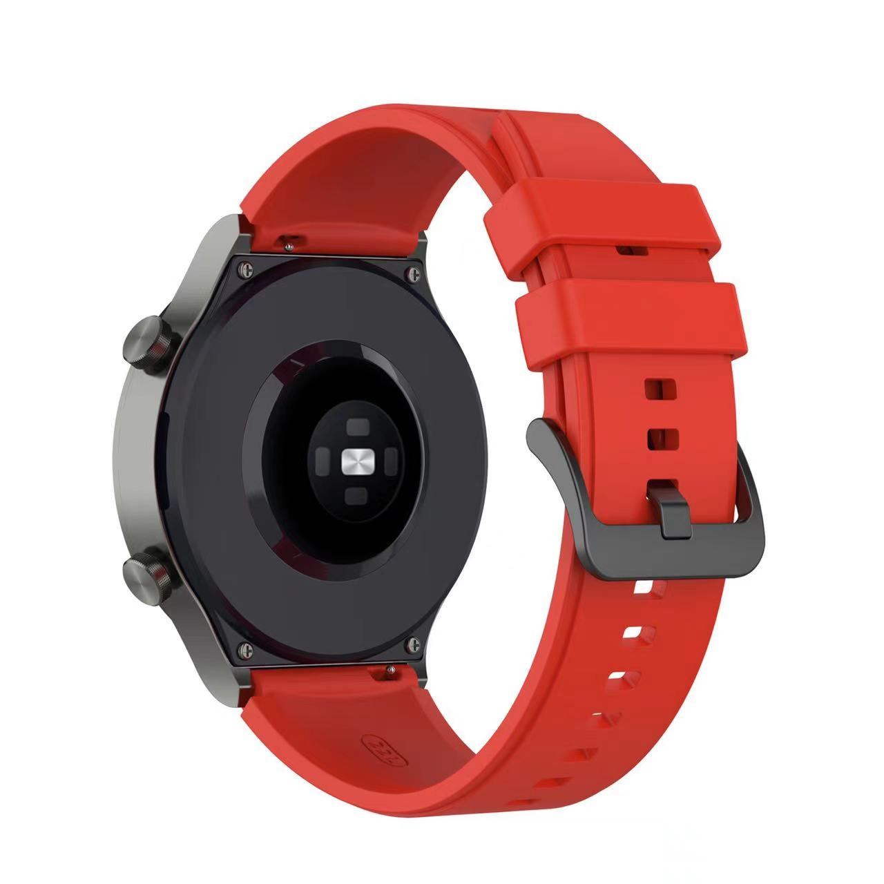 22mm 20mm Silicone Strap For Huawei Watch 4/GT5/4/3 Pro Samsung Watch 7/6/5/4 Gear S3 Bracelet Wristband Amazfit GTR/GTS 4 Belt