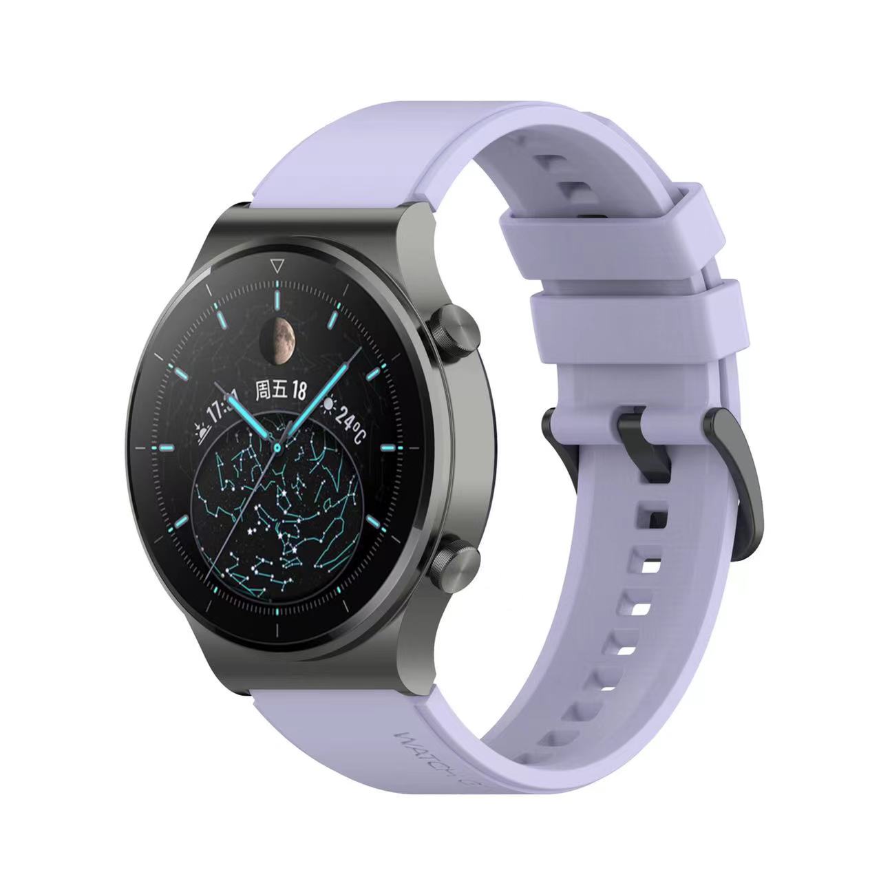 22mm 20mm Silicone Strap For Huawei Watch 4/GT5/4/3 Pro Samsung Watch 7/6/5/4 Gear S3 Bracelet Wristband Amazfit GTR/GTS 4 Belt