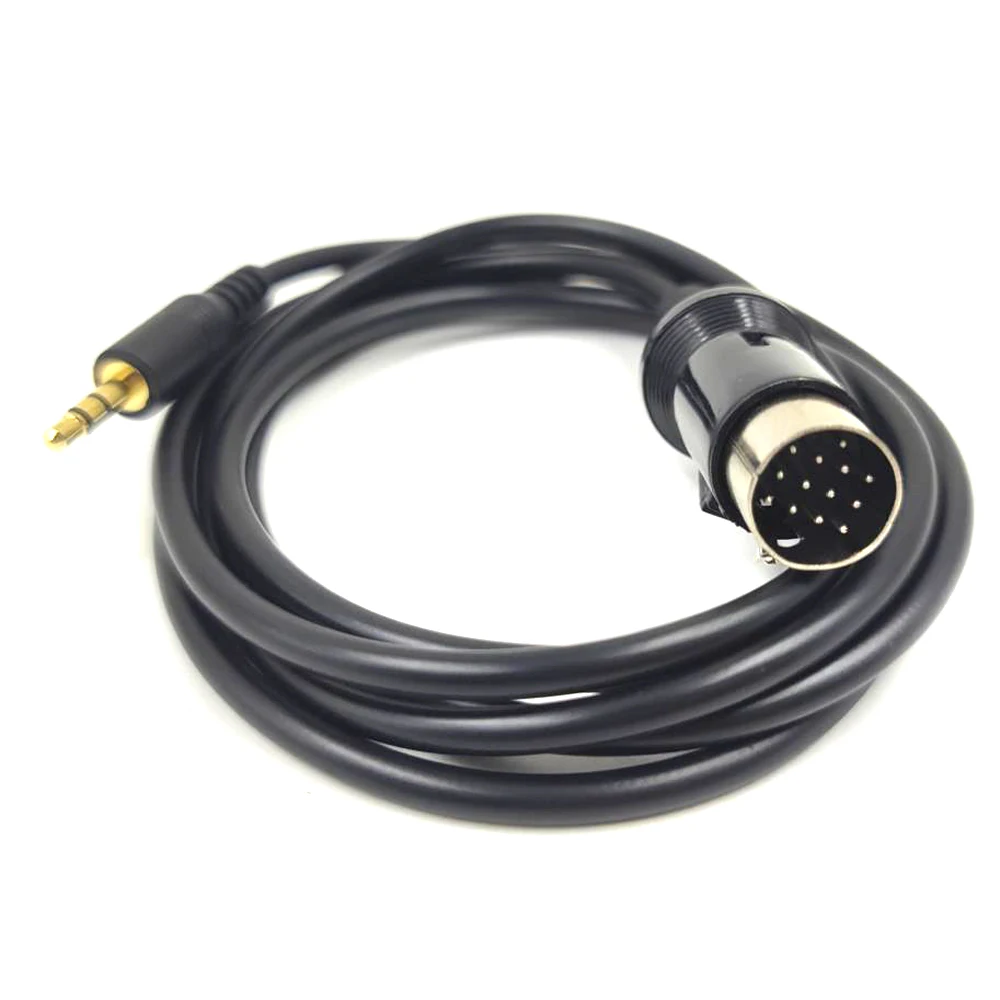 Biurlink Car Radio Device AUX Cable Audio Adapter for Kenwood 13Pin