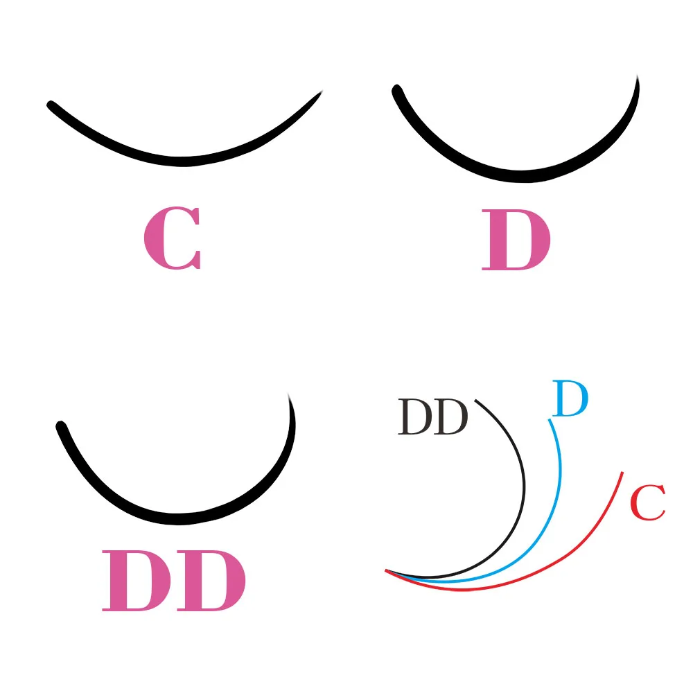 Big Capacity 60 Bundles Basic 10D Eyelash Extensions Mink Eyelashes Individual Lashes Natural Style Silk Makeup For Woman Cilias