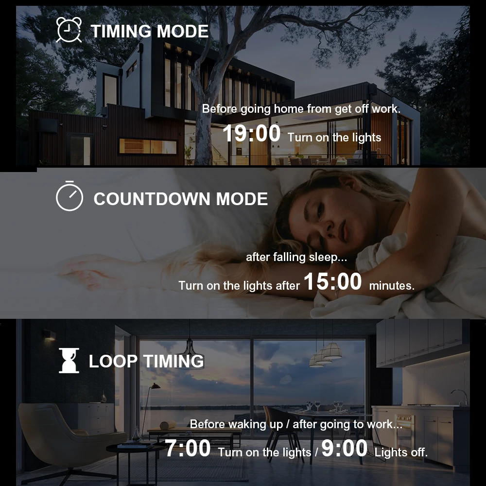 2P TUYA APP Zigbee WIFI Smart Energy Power Consumption KWh Meter Circuit Breaker Time Relay Switch Leakage Voltage Protection