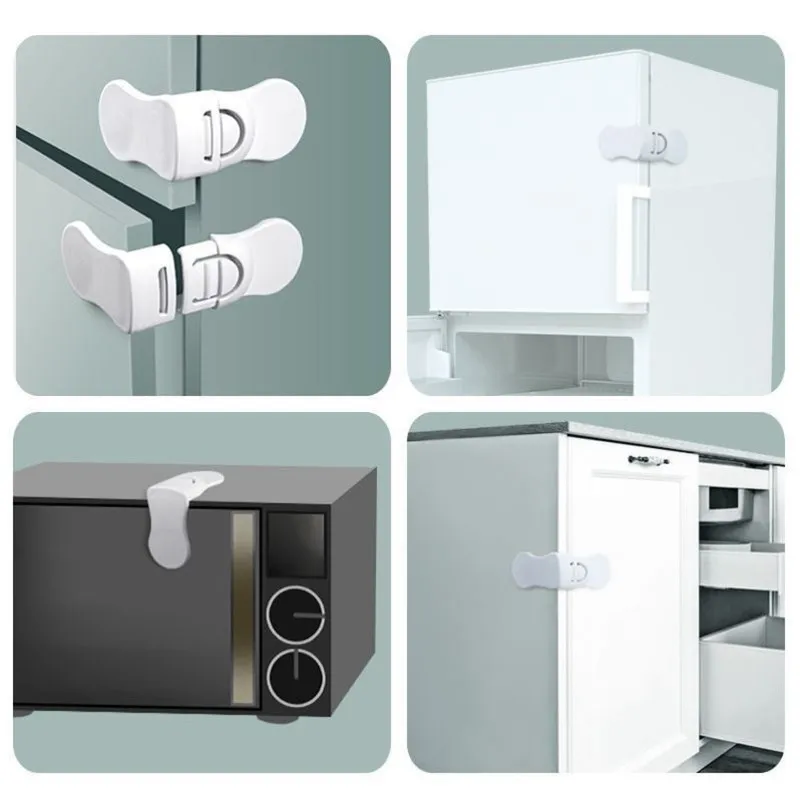 Child Safety Door Handle Lock Pet Room Door Handle Lock Protection Baby Door Handle Lock Easy to Install and Use