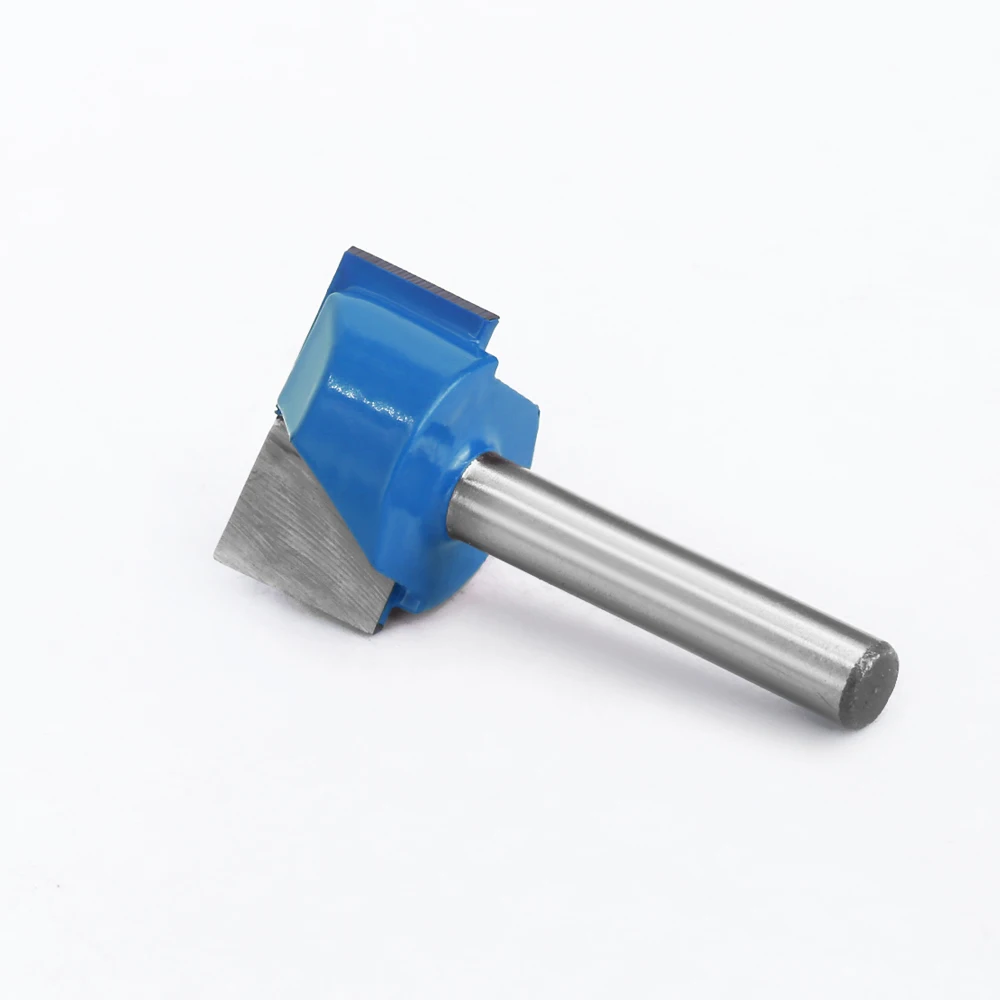 LAVIE 1pc 6mm Cleaning Bottom Bit Straight Router Bit Set Clean Milling Cutter Woodworking Power Machine-C C06006