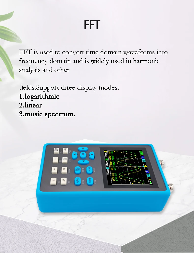 ZEEWEII DSO2512G 2.8 Inch Handheld Digital Oscilloscope 120M Bandwidth Dual Channel Oscilloscope Signal generator XYmode