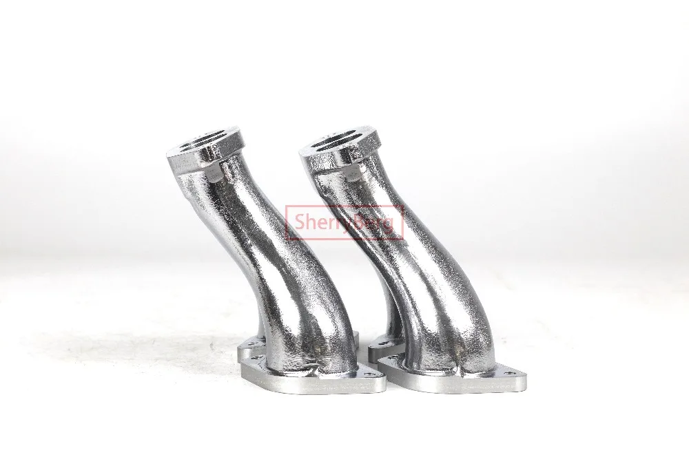 SherryBerg Intake Manifolds Set for VW Bug Aspirazione per 2x Weber 40 44 IDF Dellorto Drla Carburatore FOR VW Typ1 Motore T1
