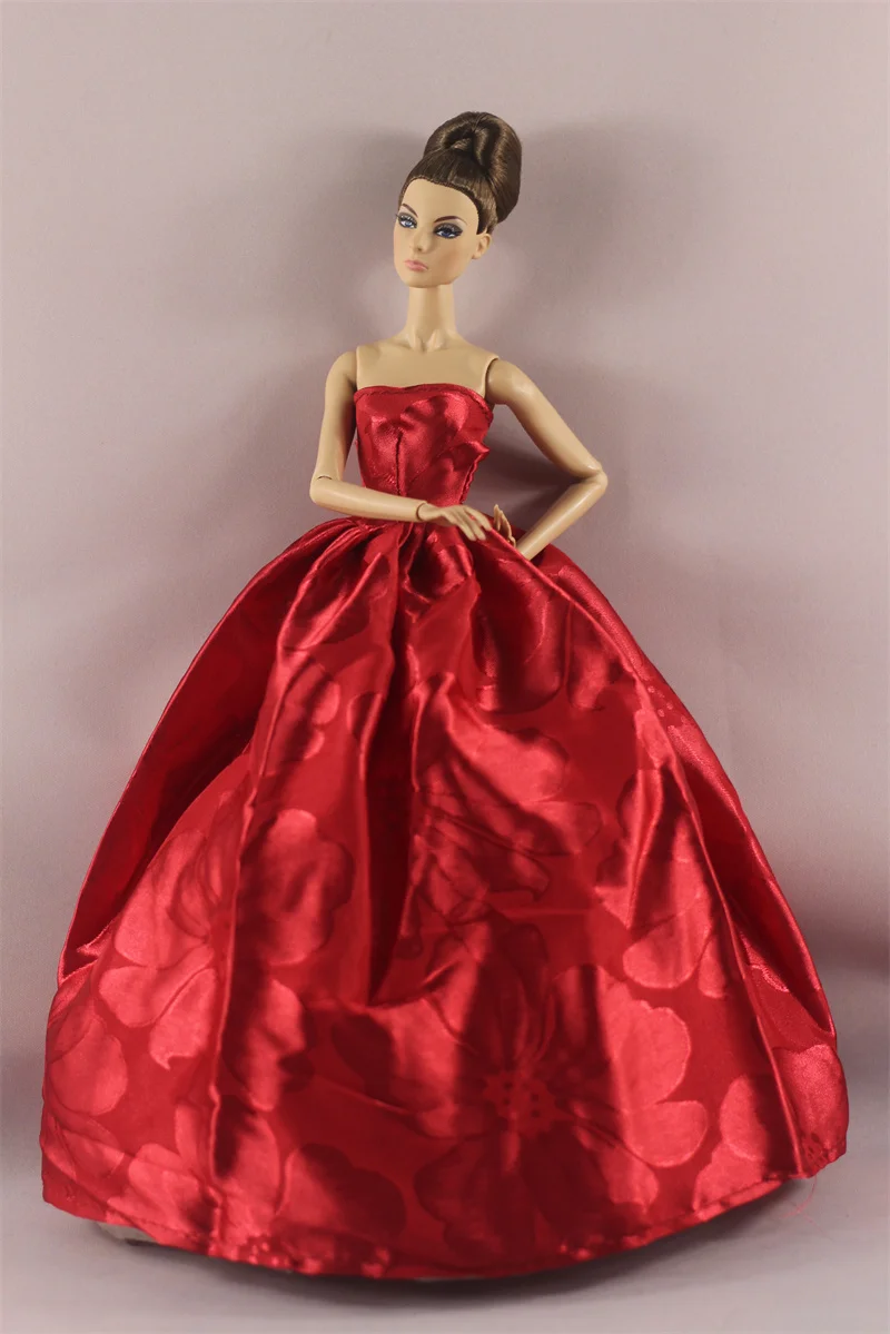 Handmade BABI Doll Clothes Dress Gown for 11.5 inch doll&body 1/6 #02