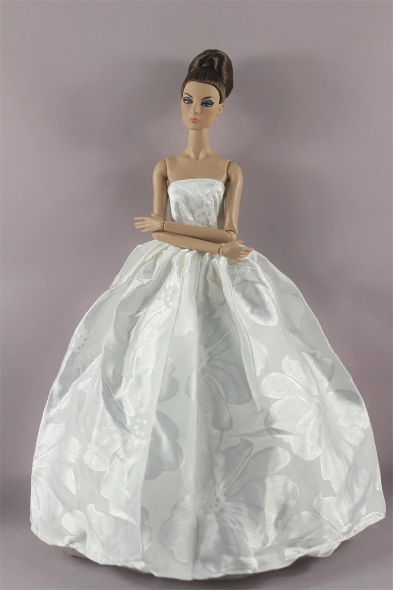 Handmade BABI Doll Clothes Dress Gown for 11.5 inch doll&body 1/6 #02