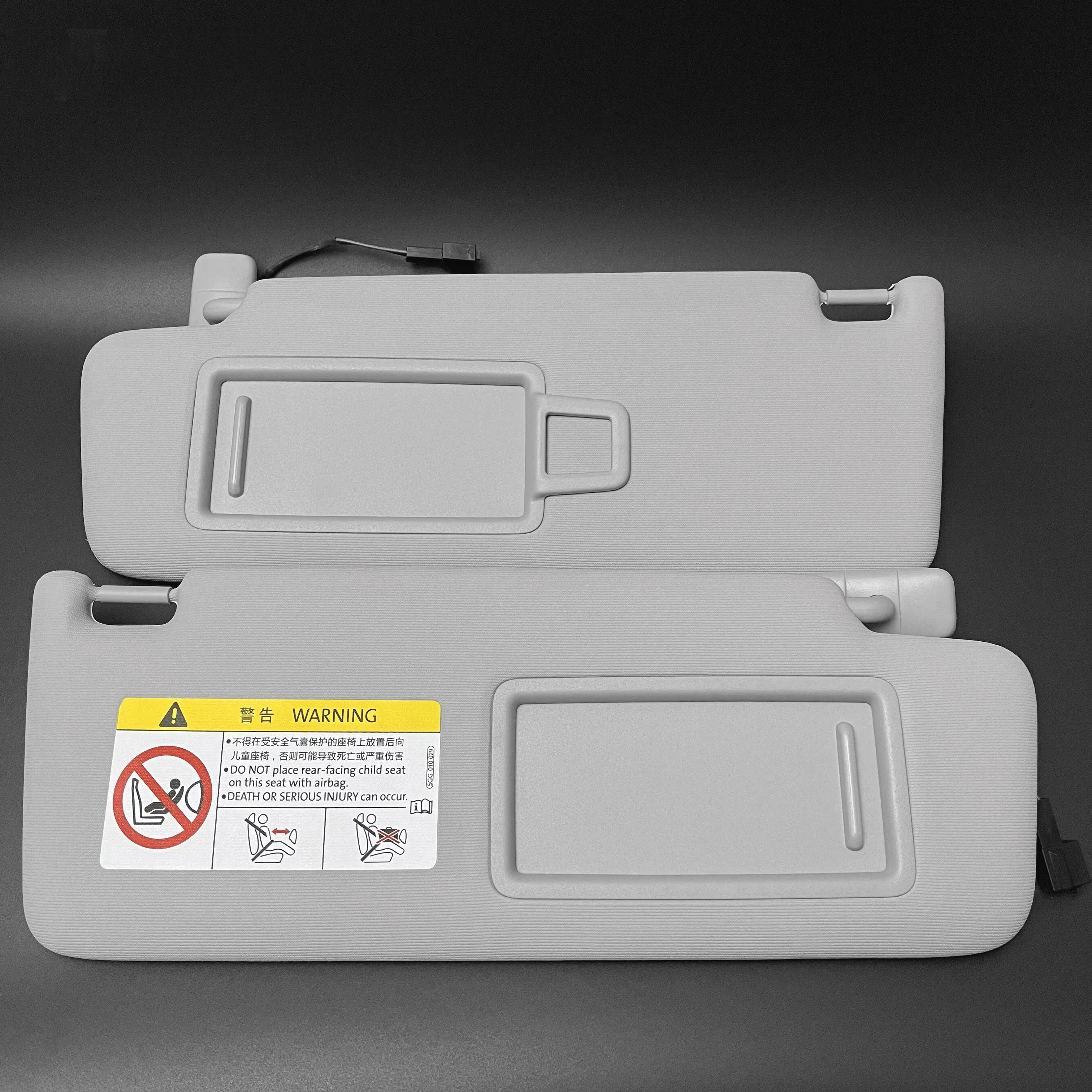 For Skoda Superb 2016-2022 Original Grey Color Car Sun Visor Front Windshield 5GG857551 5GG857552Car Interior Parts