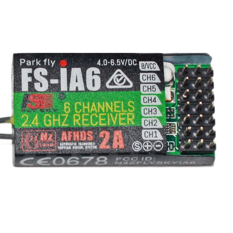 Original Flysky FS-IA6/FS-IA6B 6CH 2,4G Antena Dual RC Receptor Para Flysky FS-I6 FSI6 FS-i6 Receiver for Flysky Transmitte