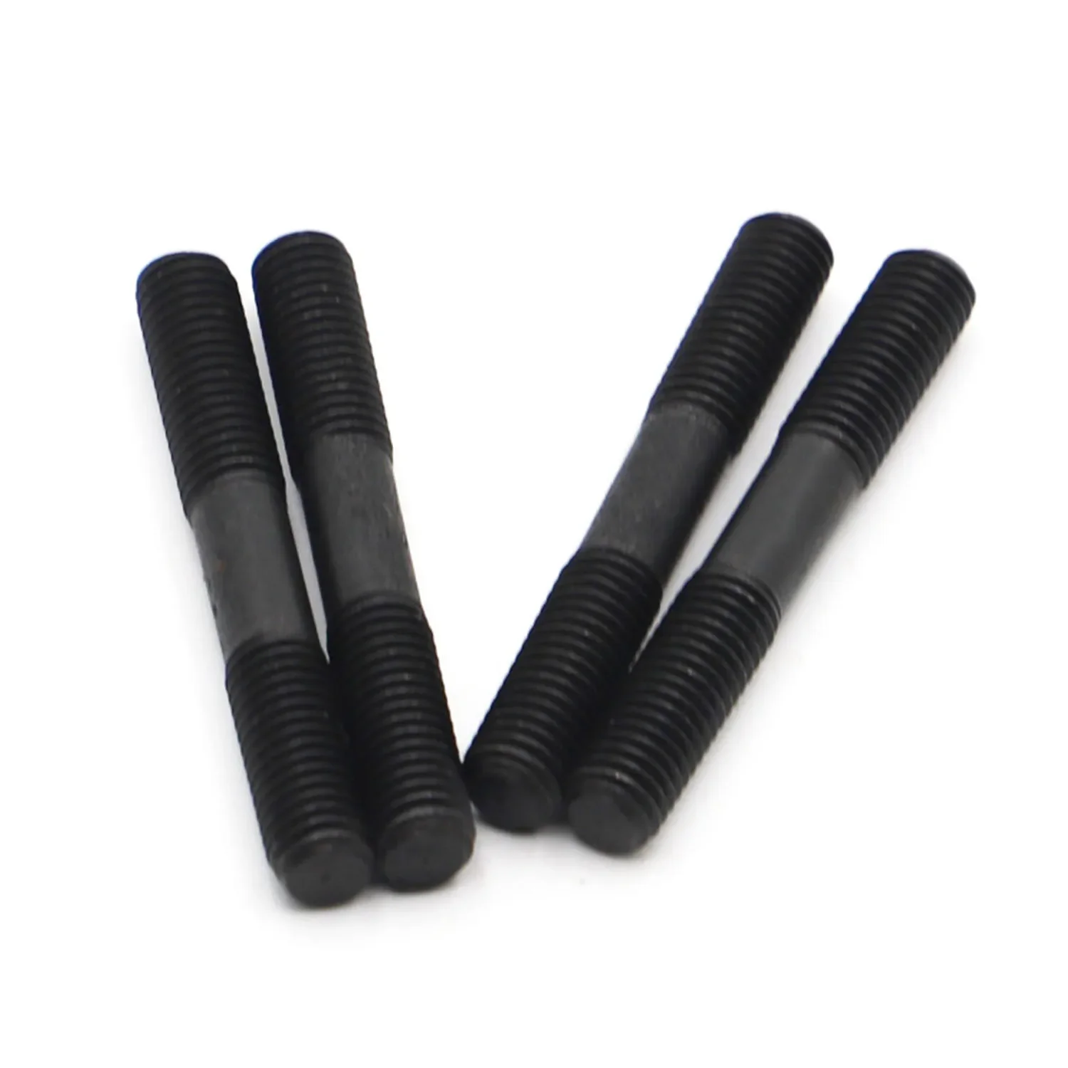M8 M10 M12 Grade 8.8 Carbon Steel Rod Double Thread Screw Stud Screw Rod Stud Bolt GB901