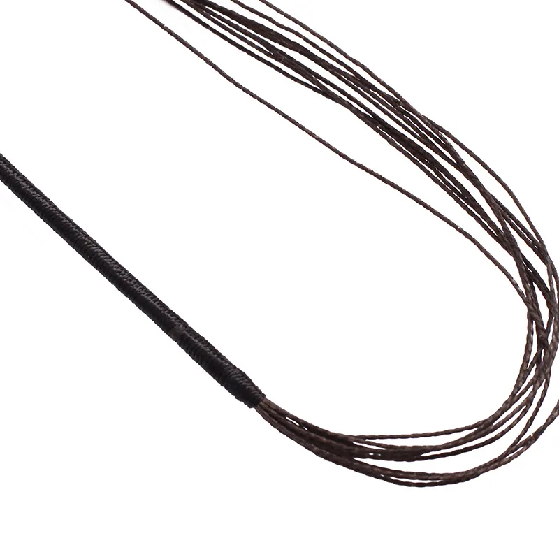 Recurve Bow String 48-70 Inch Bow Accessories for Traditional Bow Recurve Bow Replacement Tire Line 12 Strands Bowstring