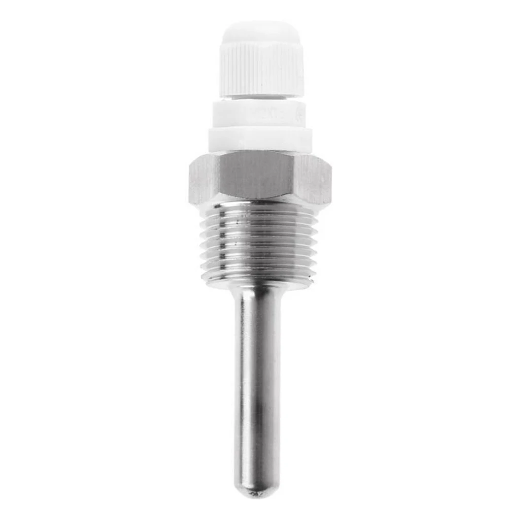 1pc Thermowell 30-200mm Thermowell 304 Stainless Steel 1/2 G Thread 1/2" DN15 For Temperature Sensor