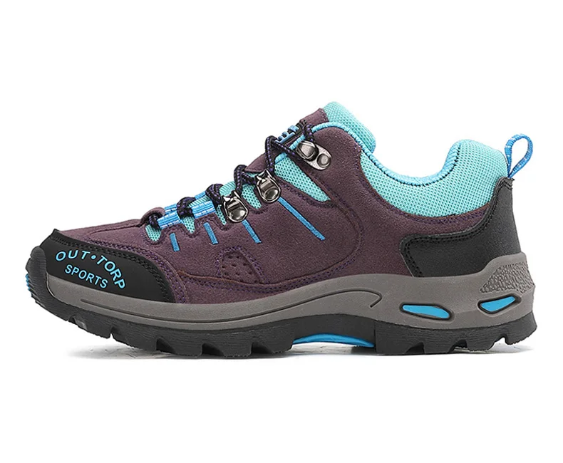 Professional Suede Leather Hiking Shoes Women 2022 Outdoor Trekking Shoes Mountain Sneakers Tracking Climbing Cheap