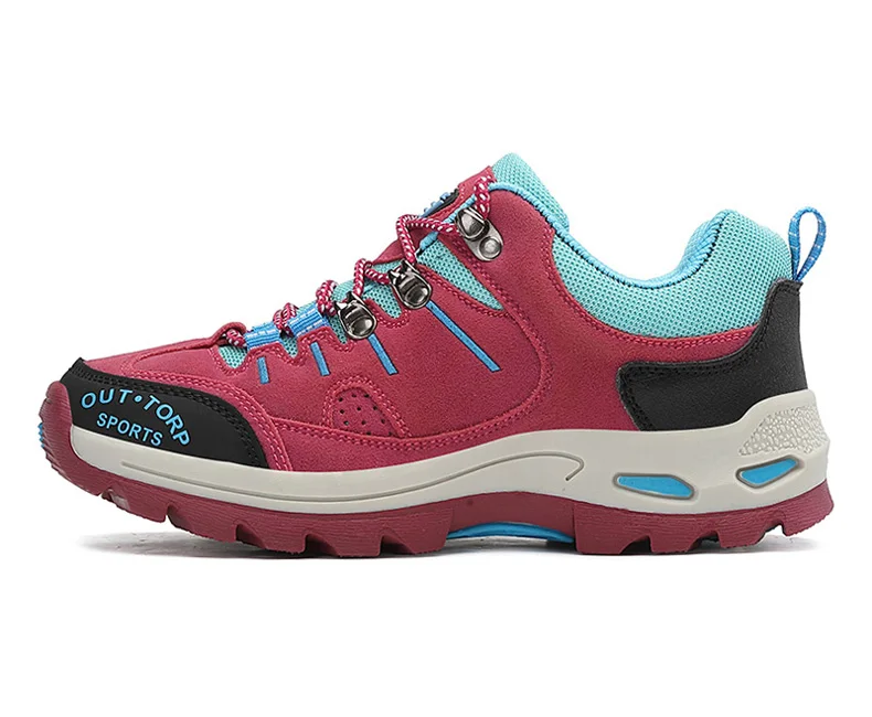 Professional Suede Leather Hiking Shoes Women 2022 Outdoor Trekking Shoes Mountain Sneakers Tracking Climbing Cheap