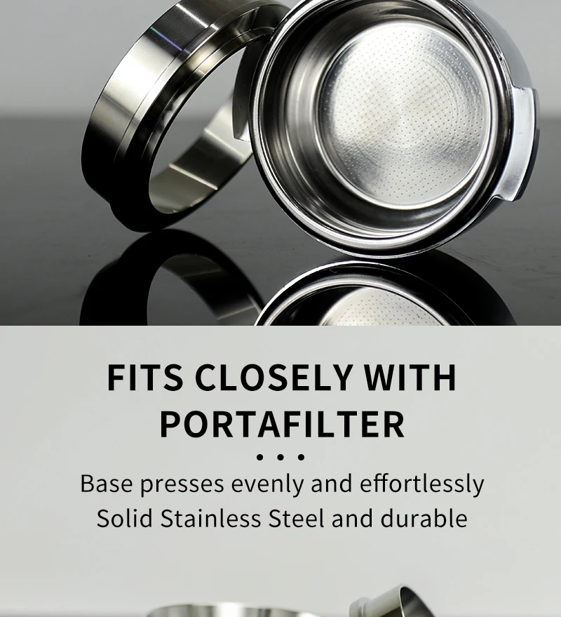 57MM 57.5MM Coffee Dosing Ring 304 Stainless Steel For Lelit Funnel Portafilter Coffee Accessories Espresso Barista Tools