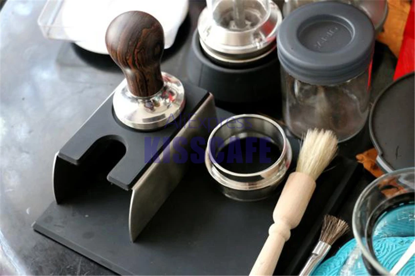 57MM 57.5MM Coffee Dosing Ring 304 Stainless Steel For Lelit Funnel Portafilter Coffee Accessories Espresso Barista Tools