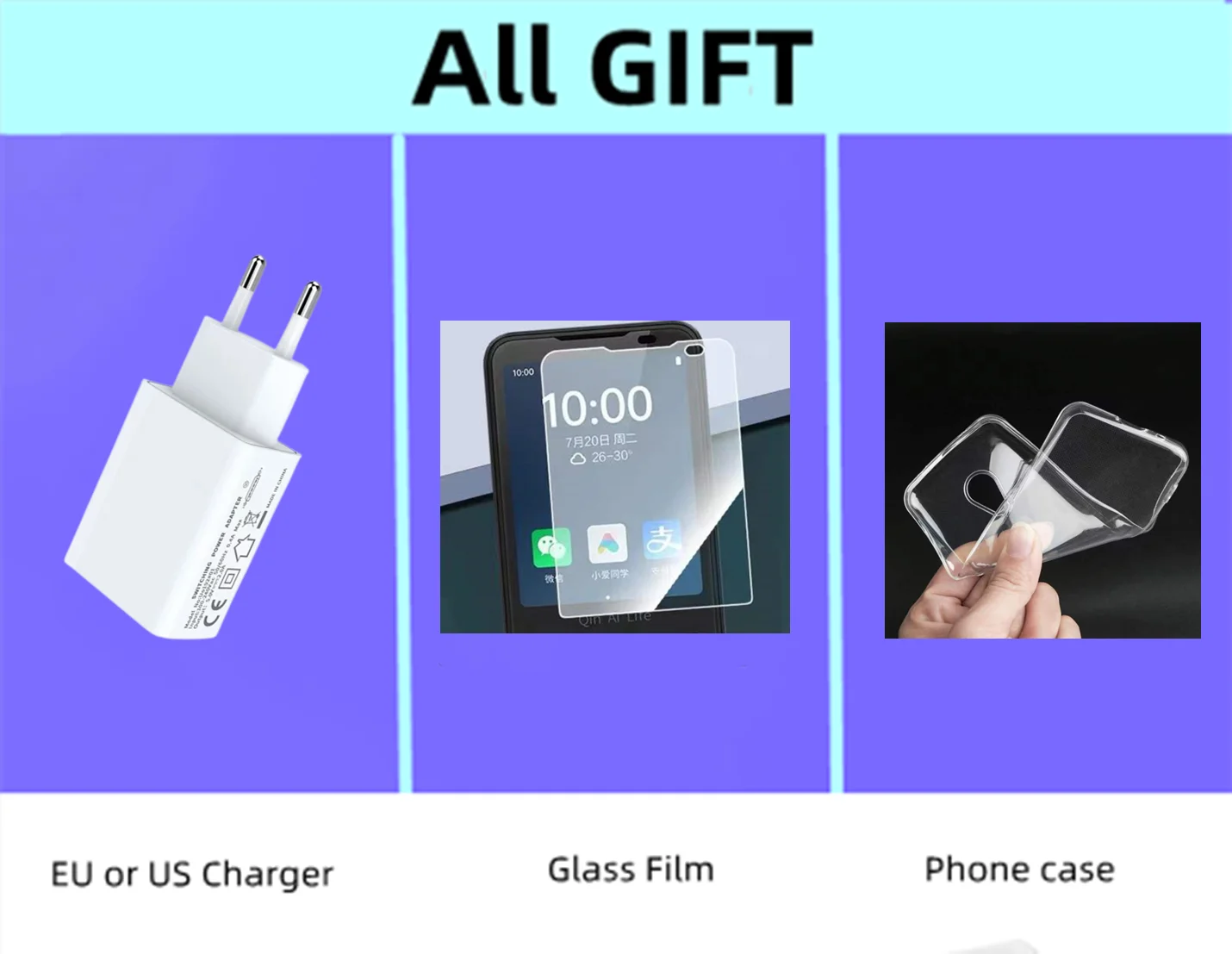 Hebrew Key Qin F21pro Google Play Android11,Touch Screen2.8Inch,3GB/32GB,4GB/64GB
