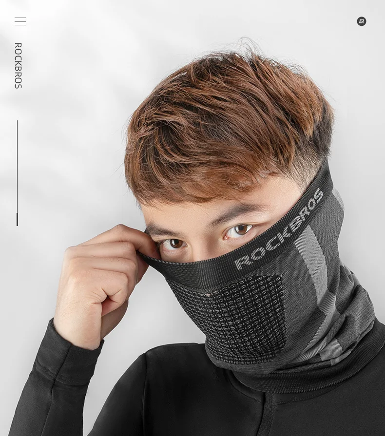 ROCKBROS Bike Mask Full Face Mask Balaclava Breathable Sun UV Protection Sport Scarf Cycling Windproof Motorcycle Half Face Mask