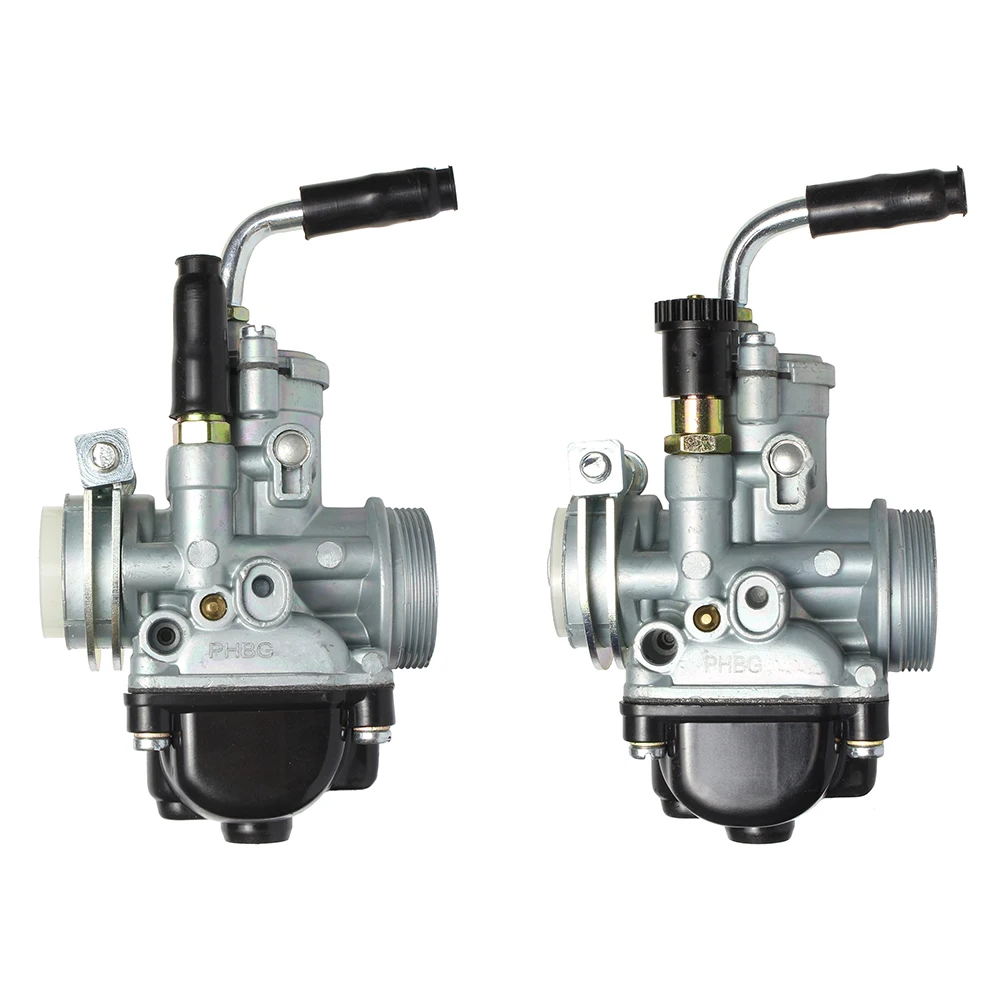 Motorcycle Carburetor Carb Dellorto PHBG 17.5mm/19.5mm/21mm AD/AS Hand Choke Engine For Scooter Moped 50CC/70CC/90CC 2/4stroke