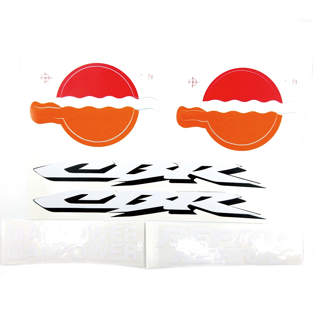Motorcycle Racing Fairing Body Stickers Accessories For Honda CBR 600 RR CBR600RR 2003 2004 2005 2006 Repsol Badge Emblem Decals