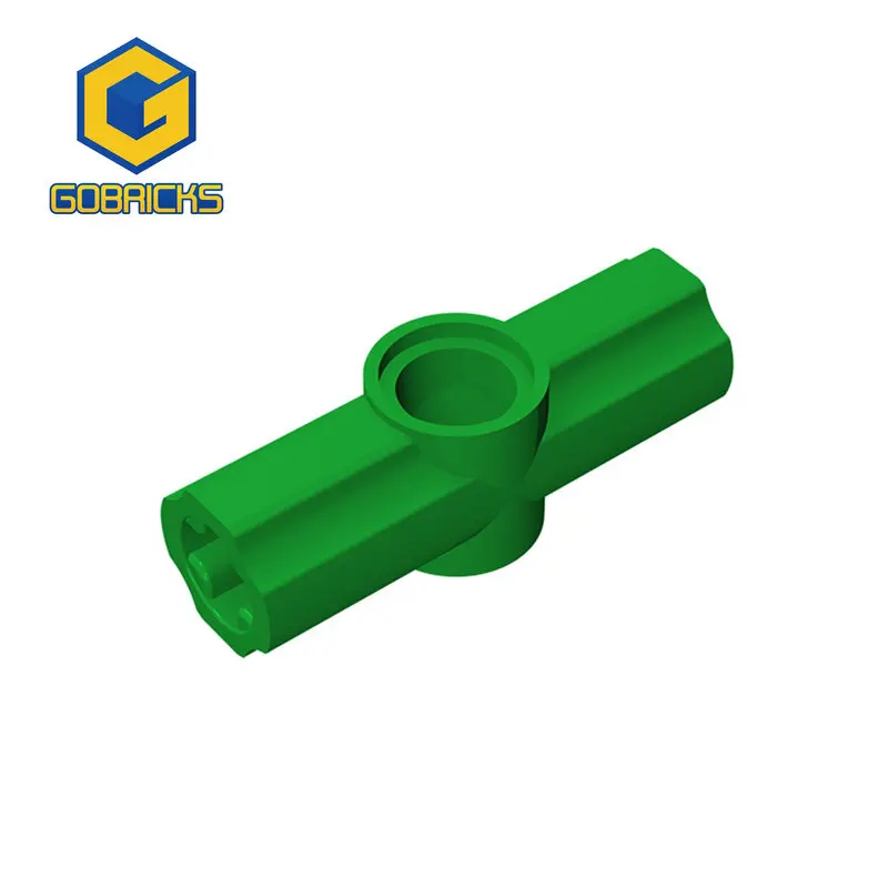 Gobricks 32034 10PCS Technic Bricks Axle and Pin Parts Connector Angled #2 180° Compatible with Toys Assembles Building Block