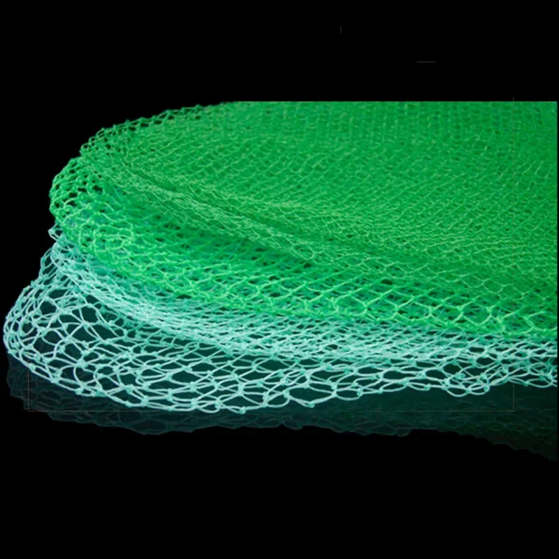 POUI COME DREAM Strong Stainless Steel Double Circle 20cm-40cm Landing Net of Head Small Mesh Fast Dry Nylon Fishing Turck Net