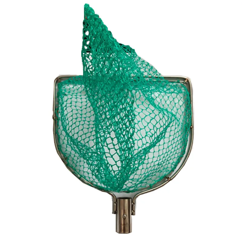 POUI COME DREAM Strong Stainless Steel Double Circle 20cm-40cm Landing Net of Head Small Mesh Fast Dry Nylon Fishing Turck Net