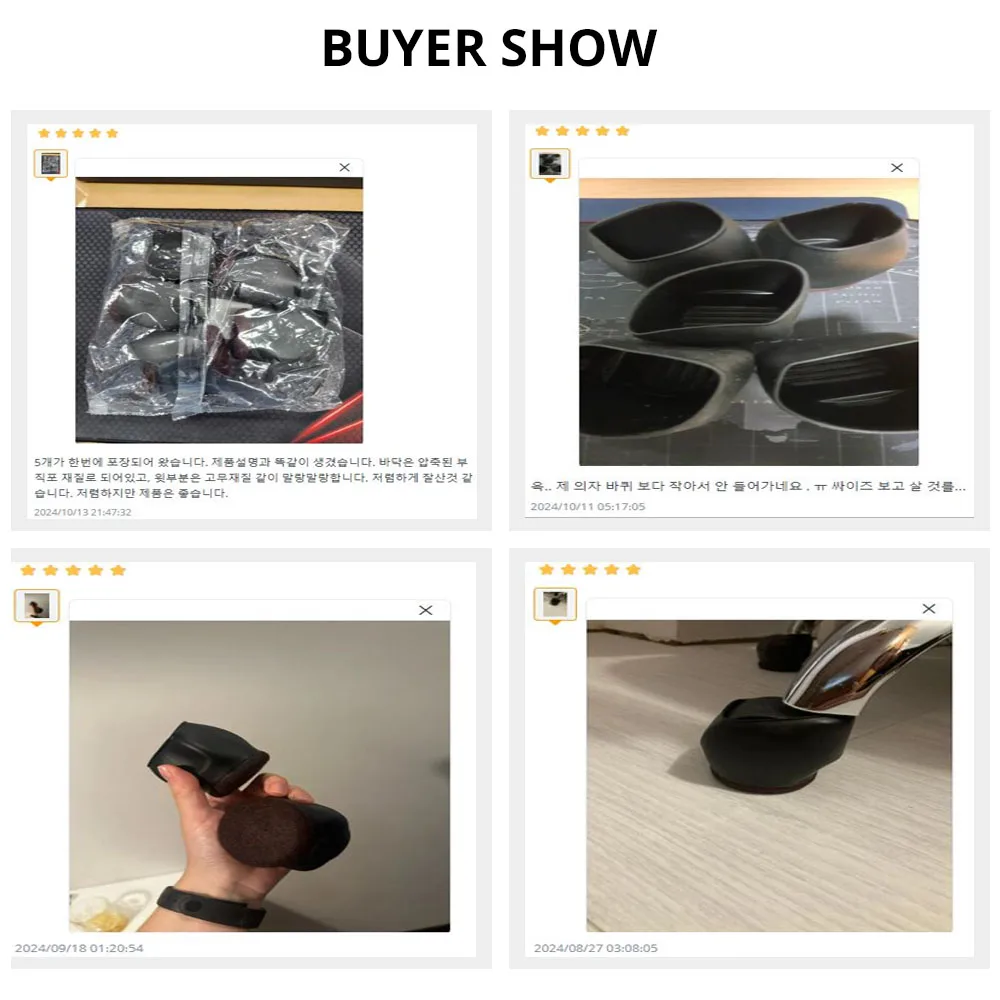 Felt Bottom Furniture Wheel Caster Cups Sofa Bed Office Chair Wheels Stopper Floor Protectors Covers Silicone Prevents Scratches