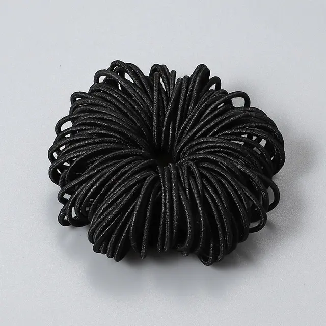 100pcs Hair Bands Girl Candy Color Elastic Rubber Band Hair Band Child Baby Headband Scrunchie Hair Accessories for Hair