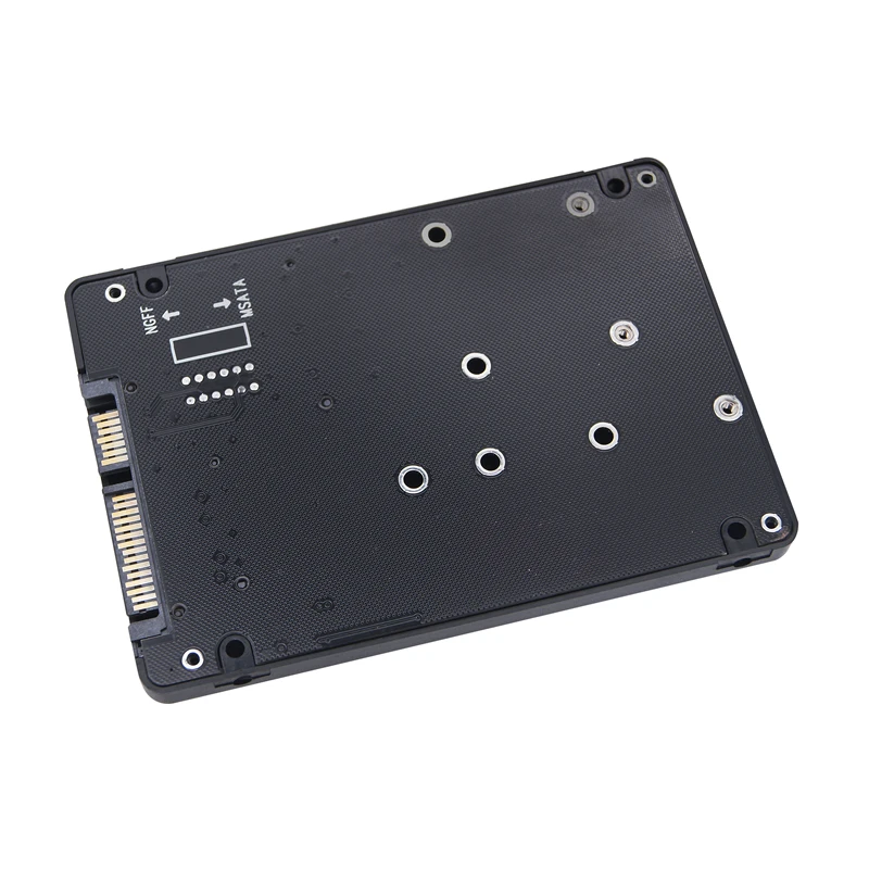 M2 SSD Case mSATA to USB Adapter mSATA Enclosure M.2 NGFF mSATA SSD To SATA 3.0 2.5 Adapter Riser Board M.2 Box Cable For Laptop