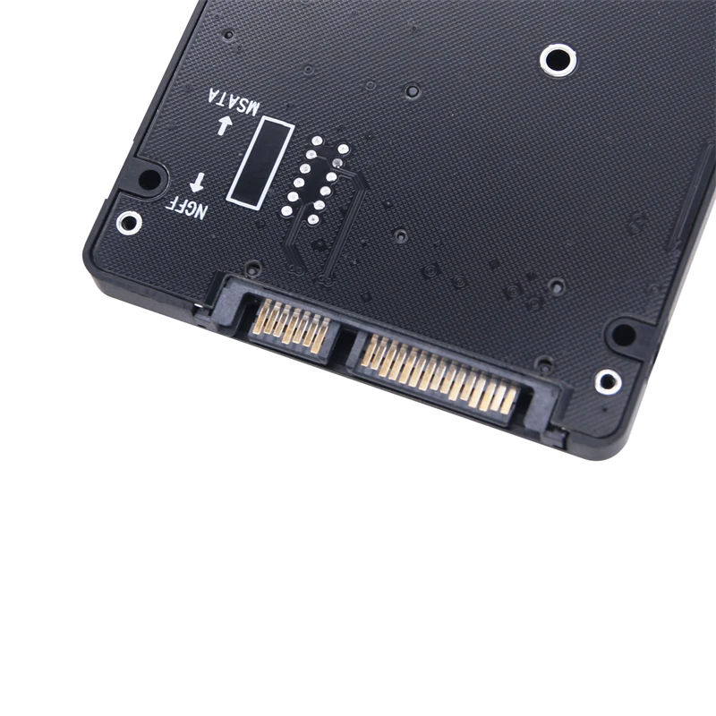 M2 SSD Case mSATA to USB Adapter mSATA Enclosure M.2 NGFF mSATA SSD To SATA 3.0 2.5 Adapter Riser Board M.2 Box Cable For Laptop